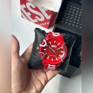 Diesel Men's Griffed Stainless Steel Chronograph Quartz Watch